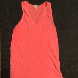 Coral J.Crew tank top